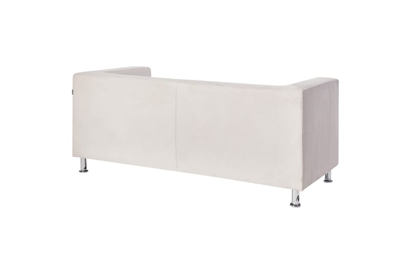 Tomio Soffa 3-sits - Vit/Silver - Möbler - Soffa - 3 sits soffa