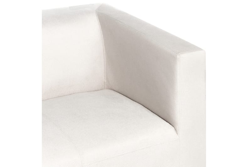 Tomio Soffa 3-sits - Vit/Silver - Möbler - Soffa - 3 sits soffa