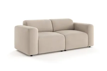 Torvasen 2-sits Soffa i Tyg - Beige - Möbler - Soffa - 2 sits soffa