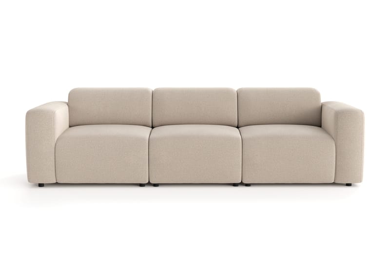 Torvasen 3-sits Soffa i Tyg, Beige