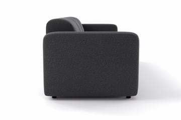 Torvasen 3-sits Soffa i Tyg - Svart - Möbler - Soffa - 3 sits soffa