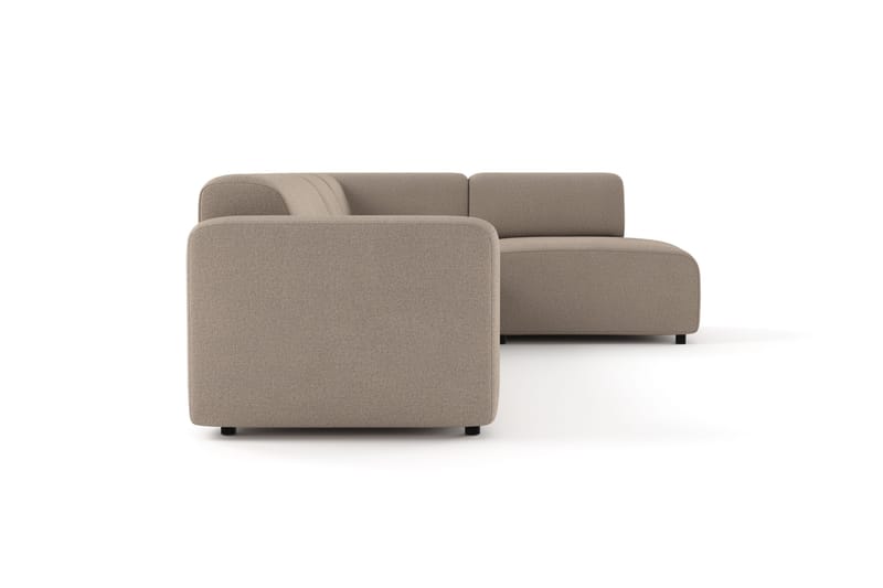 Torvasen 5-sits Soffa med Divan Höger i Tyg - Greige - Möbler - Soffa - Divansoffa & schäslongsoffa