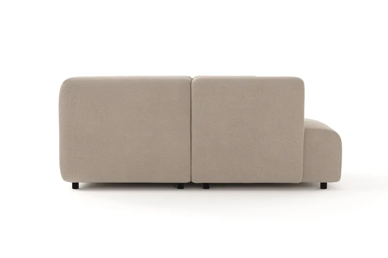 Torvasen 6-sits Soffa med Dubbeldivan i Tyg - Beige - Möbler - Soffa - U-soffa