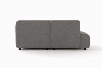 Torvasen 6-sits Soffa med Dubbeldivan i Tyg - Grå - Möbler - Soffa - U-soffa