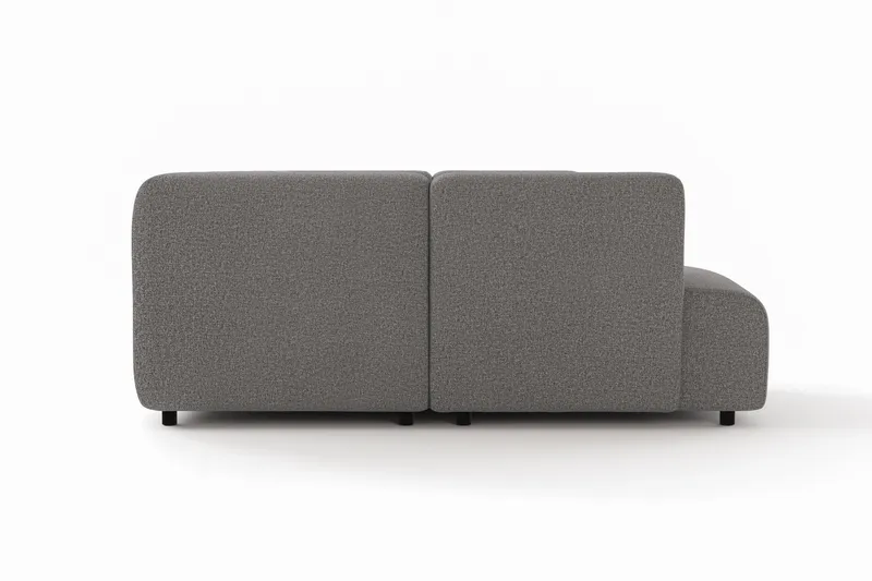 Torvasen 6-sits Soffa med Dubbeldivan i Tyg - Grå - Möbler - Soffa - U-soffa