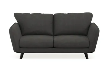 Trend Lyx 2-sits Manchestersoffa - Mörkgrå - Möbler - Soffa - 2 sits soffa