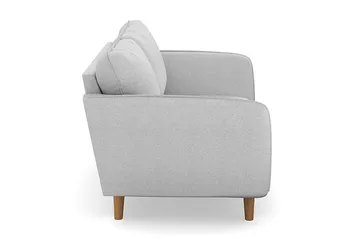 Trend Lyx 2-sits Tygsoffa - Ljusgrå - Möbler - Soffa - 2 sits soffa