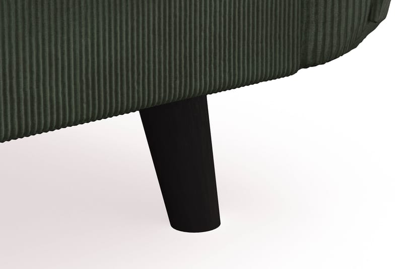 Trend Lyx 3-sits Manchestersoffa - Mörkgrön - Möbler - Soffa - 3 sits soffa