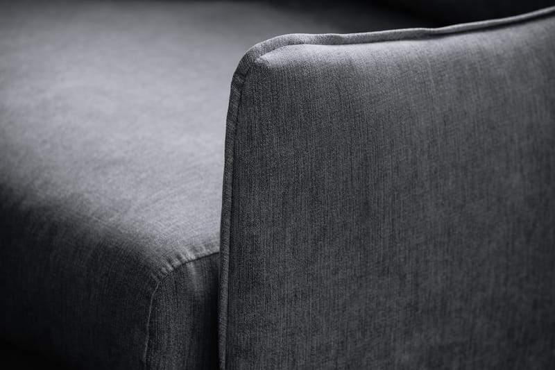 Trend Lyx 3-sits Soffa - Mörkgrå/Svart - Möbler - Soffa - 3 sits soffa