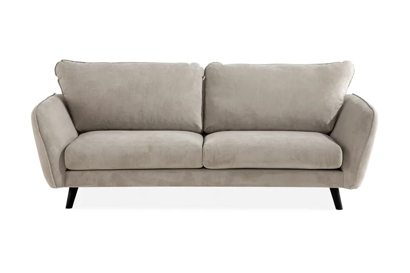 Trend Lyx 3-sits Tygsoffa - Beige - Möbler - Soffa - 3 sits soffa
