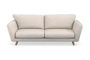 Trend Lyx 3-sits Tygsoffa - Beige - Möbler - Soffa - 3 sits soffa
