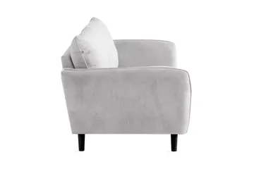 Trend Lyx 3-sits Tygsoffa - Ljusgrå - Möbler - Soffa - 3 sits soffa