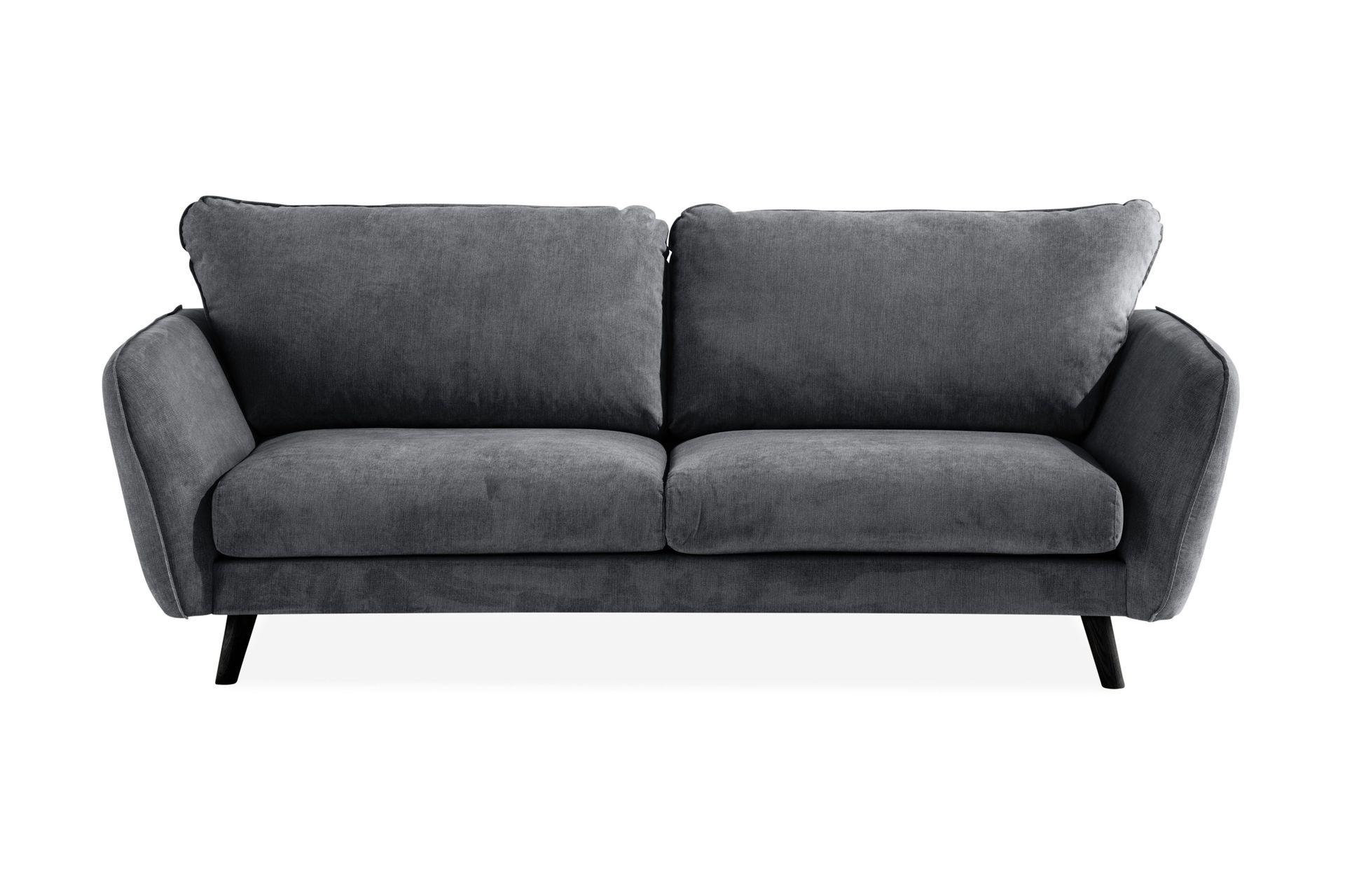 Trend Lyx 3-sits Tygsoffa – Mörkgrå