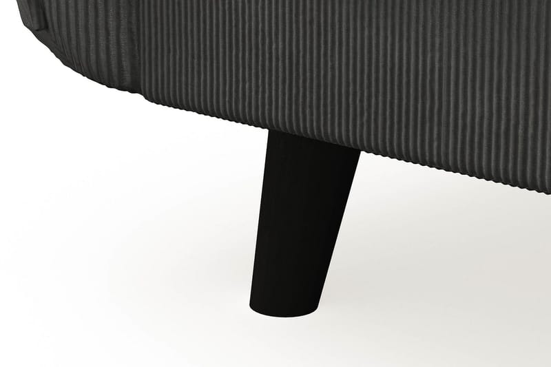 Trend Lyx 4-sits Högervänd U-formad Soffa med Divan och Schäslong i Manchester - Mörkgrå - Möbler - Soffa - U-soffa