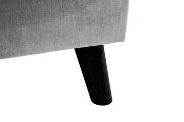 Trend Lyx 4-sits Högervänd U-formad Soffa med Divan och Schäslong i Tyg - Ljusgrå - Möbler - Soffa - U-soffa