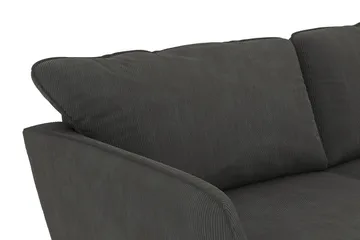 Trend Lyx 4-sits Vänstervänd U-formad Soffa med Divan och Schäslong i Manchester - Mörkgrå - Möbler - Soffa - U-soffa