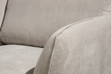 Trend Lyx 4-sits Vänstervänd U-formad Soffa med Divan och Schäslong i Tyg - Beige - Möbler - Soffa - U-soffa
