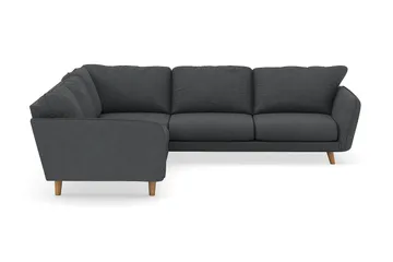 Trend Lyx 6-sits Vändbar L-formad Hörnsoffa i Manchester - Mörkgrå - Möbler - Soffa - Hörnsoffa