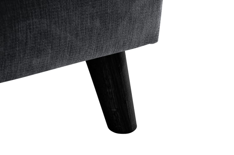 Trend Lyx U-soffa med Divan Höger - Mörkgrå/Svart - Möbler - Soffa - U-soffa