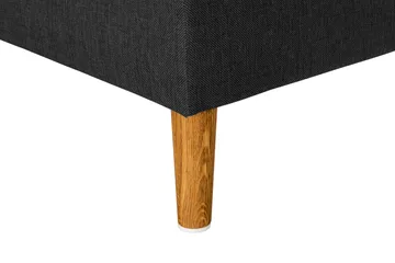Trend Soffgrupp 3-sits + 2-sits Soffa + Fåtölj + Fotpall i Tyg - Svart - Möbler - Soffa - Soffgrupp