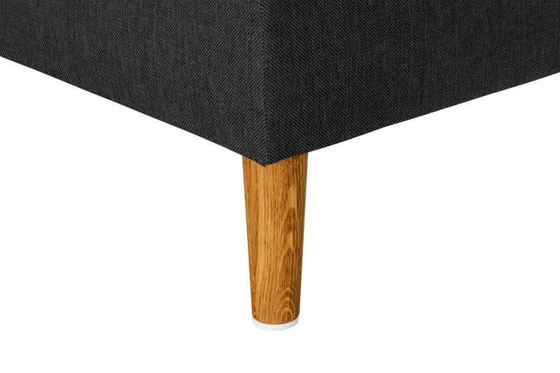 Trend Soffgrupp 3-sits + 2-sits Soffa + Fåtölj + Fotpall i Tyg - Svart - Möbler - Soffa - Soffgrupp