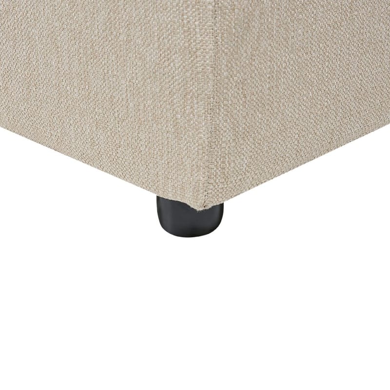 U-formad soffa Lilviken - Beige, svart - Möbler - Soffa - Hörnsoffa