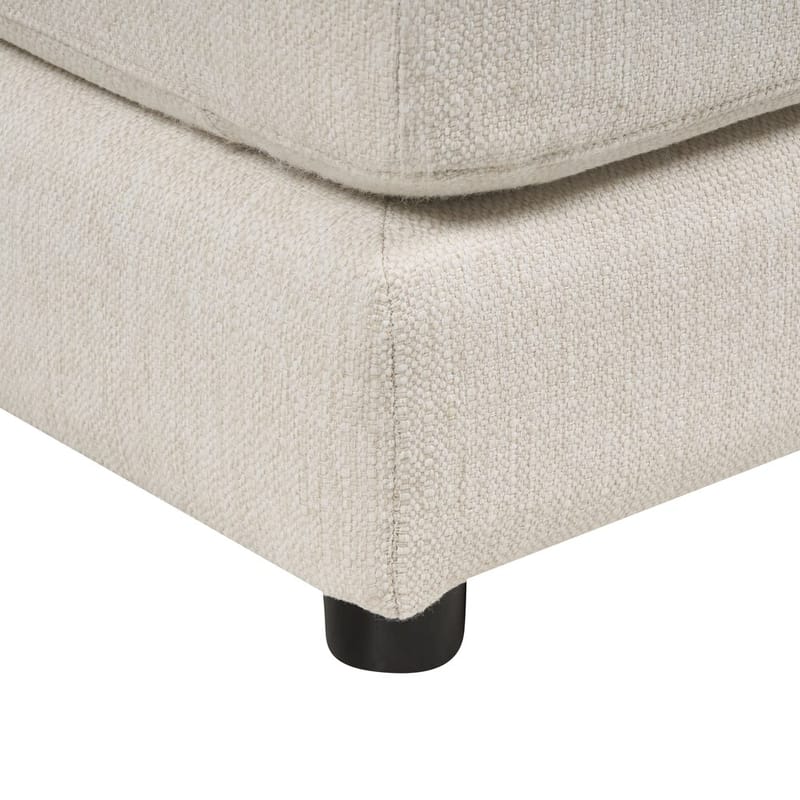 U-formad soffa Lilviken - Ljusbeige, svart - Möbler - Soffa - U-soffa