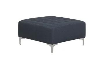 U-formad soffa med fotpall Aberdeen Grå/Silver - Grå/Silver - Möbler - Soffa - Soffgrupp