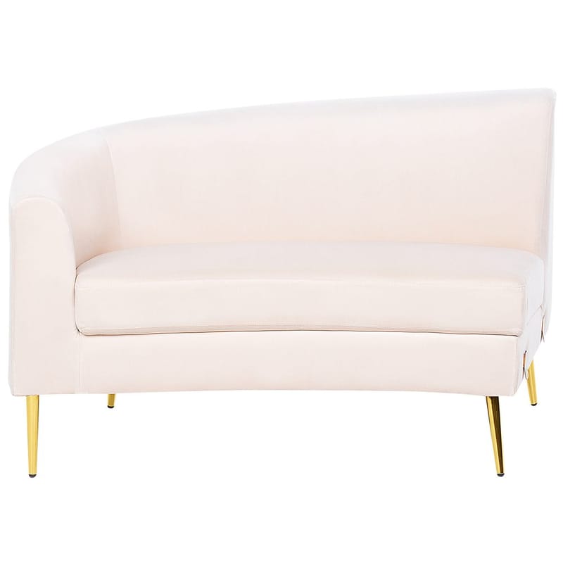 U-formad soffa Moss - Beige, guld - Möbler - Soffa - 4 sits soffa