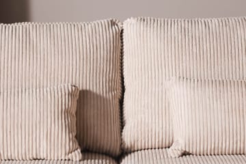 Copenhagen 5-sits Högervänd U-formad Soffa med Divan och Schäslong i Manchester - Beige - Möbler - Soffa - U-soffa