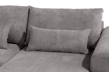 Copenhagen 5-sits Högervänd U-formad Soffa med Divan och Schäslong i Manchester - Mörkgrå - Möbler - Soffa - U-soffa