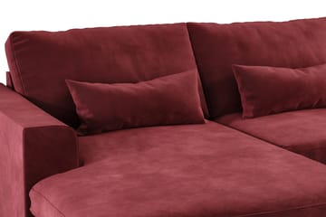 Copenhagen 5-sits Högervänd U-formad Soffa med Divan och Schäslong i Sammet - Lila - Möbler - Soffa - U-soffa