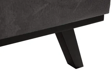 Copenhagen 5-sits Högervänd U-formad Soffa med Divan och Schäslong i Sammet - Mörkgrå - Möbler - Soffa - U-soffa