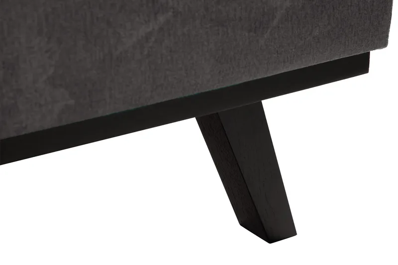 Copenhagen 5-sits Högervänd U-formad Soffa med Divan och Schäslong i Sammet - Mörkgrå - Möbler - Soffa - U-soffa