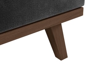 Copenhagen 5-sits Högervänd U-formad Soffa med Divan och Schäslong i Sammet - Mörkgrå - Möbler - Soffa - U-soffa