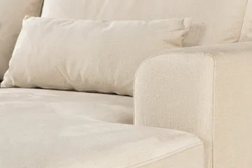 Copenhagen 5-sits Vänstervänd U-formad Large Soffa med Divan och Schäslong i Sammet - Beige - Möbler - Soffa - U-soffa