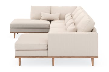 Copenhagen 5-sits Vänstervänd U-formad Soffa med Divan och Schäslong i Manchester - Beige - Möbler - Soffa - U-soffa