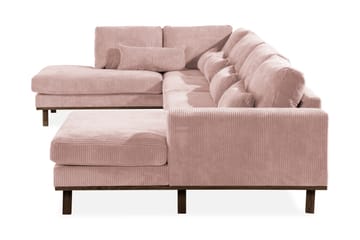 Copenhagen 5-sits Vänstervänd U-formad Soffa med Divan och Schäslong i Manchester - Rosa - Möbler - Soffa - U-soffa