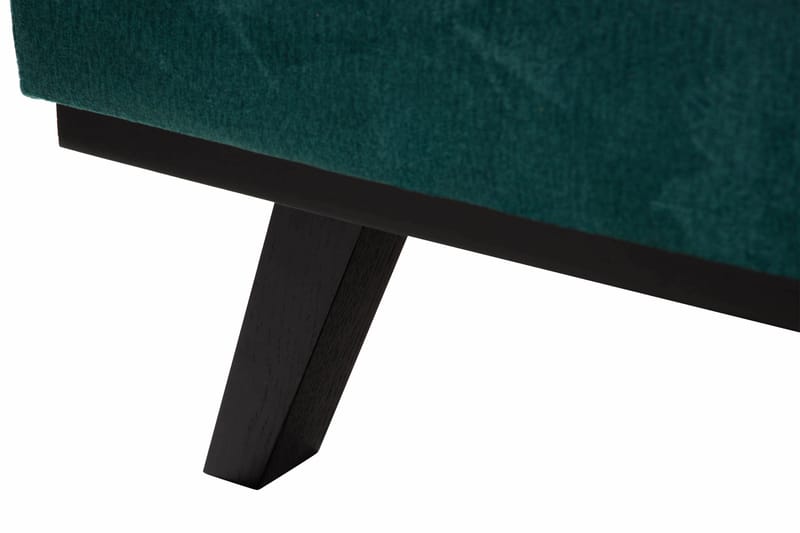 Copenhagen 5-sits Vänstervänd U-formad Soffa med Divan och Schäslong i Sammet - Grön - Möbler - Soffa - U-soffa