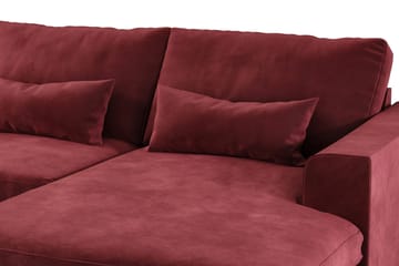 Copenhagen 5-sits Vänstervänd U-formad Soffa med Divan och Schäslong i Sammet - Lila - Möbler - Soffa - U-soffa