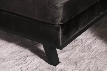 Copenhagen 5-sits Vänstervänd U-formad Soffa med Divan och Schäslong i Sammet - Mörkgrå - Möbler - Soffa - U-soffa