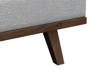 Copenhagen 5-sits Vänsterv�änd U-formad Soffa med Divan och Schäslong i Tyg - Ljusgrå - Möbler - Soffa - U-soffa