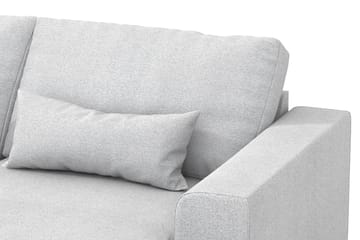 Copenhagen 5-sits Vänstervänd U-formad Soffa med Divan och Schäslong i Tyg - Ljusgrå - Möbler - Soffa - U-soffa