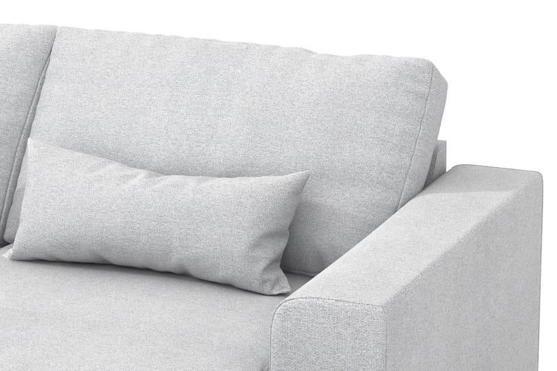 Copenhagen 5-sits Vänstervänd U-formad Soffa med Divan och Schäslong i Tyg - Ljusgrå - Möbler - Soffa - U-soffa