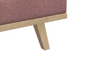 Copenhagen 5-sits Vänstervänd U-formad Soffa med Divan och Schäslong i Tyg - Rosa - Möbler - Soffa - U-soffa