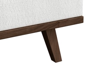 Copenhagen 5-sits Vänstervänd U-formad Soffa med Divan och Schäslong i Tyg - Vit - Möbler - Soffa - U-soffa