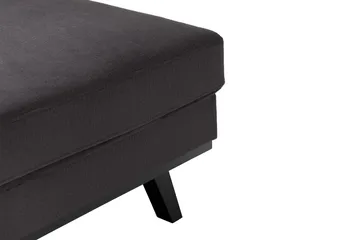 Copenhagen Compact 4-sits Högervänd U-formad Large Soffa med Divan och Schäslong i Sammet - Mörkgrå - Möbler - Soffa - U-soffa