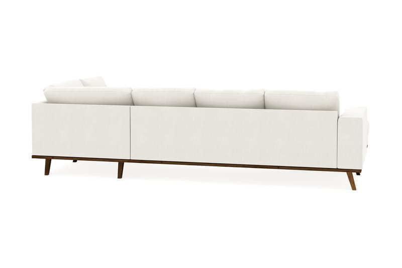 Copenhagen Compact 4-sits Högervänd U-formad Large Soffa med Divan och Schäslong i Tyg - Ljusgrå - Möbler - Soffa - U-soffa