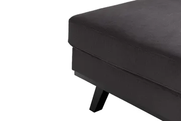 Copenhagen Compact 4-sits Vänstervänd U-formad Large Soffa med Divan och Schäslong i Sammet - Mörkgrå - Möbler - Soffa - U-soffa