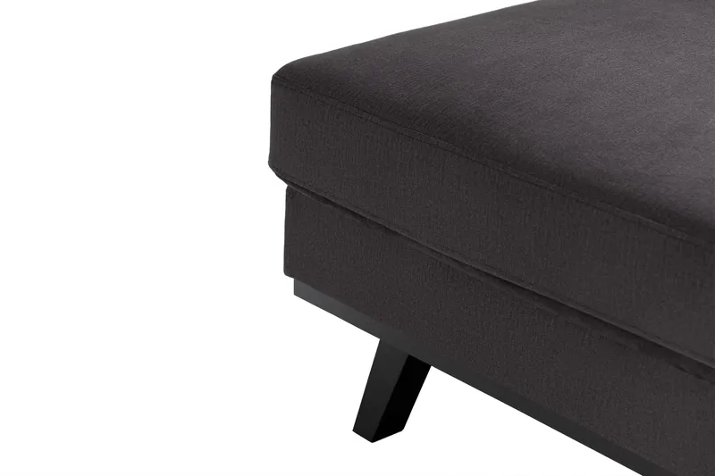 Copenhagen Compact 4-sits Vänstervänd U-formad Large Soffa med Divan och Schäslong i Sammet - Mörkgrå - Möbler - Soffa - U-soffa